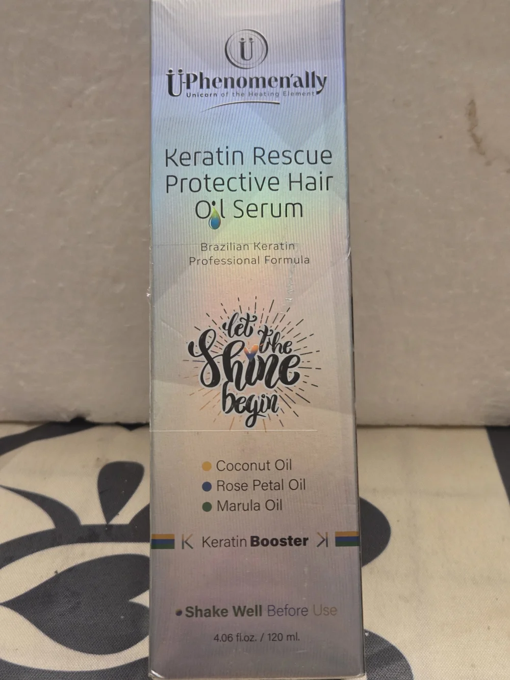 Keratin Rescue Protective Oil Serum - Brazilian Keratin